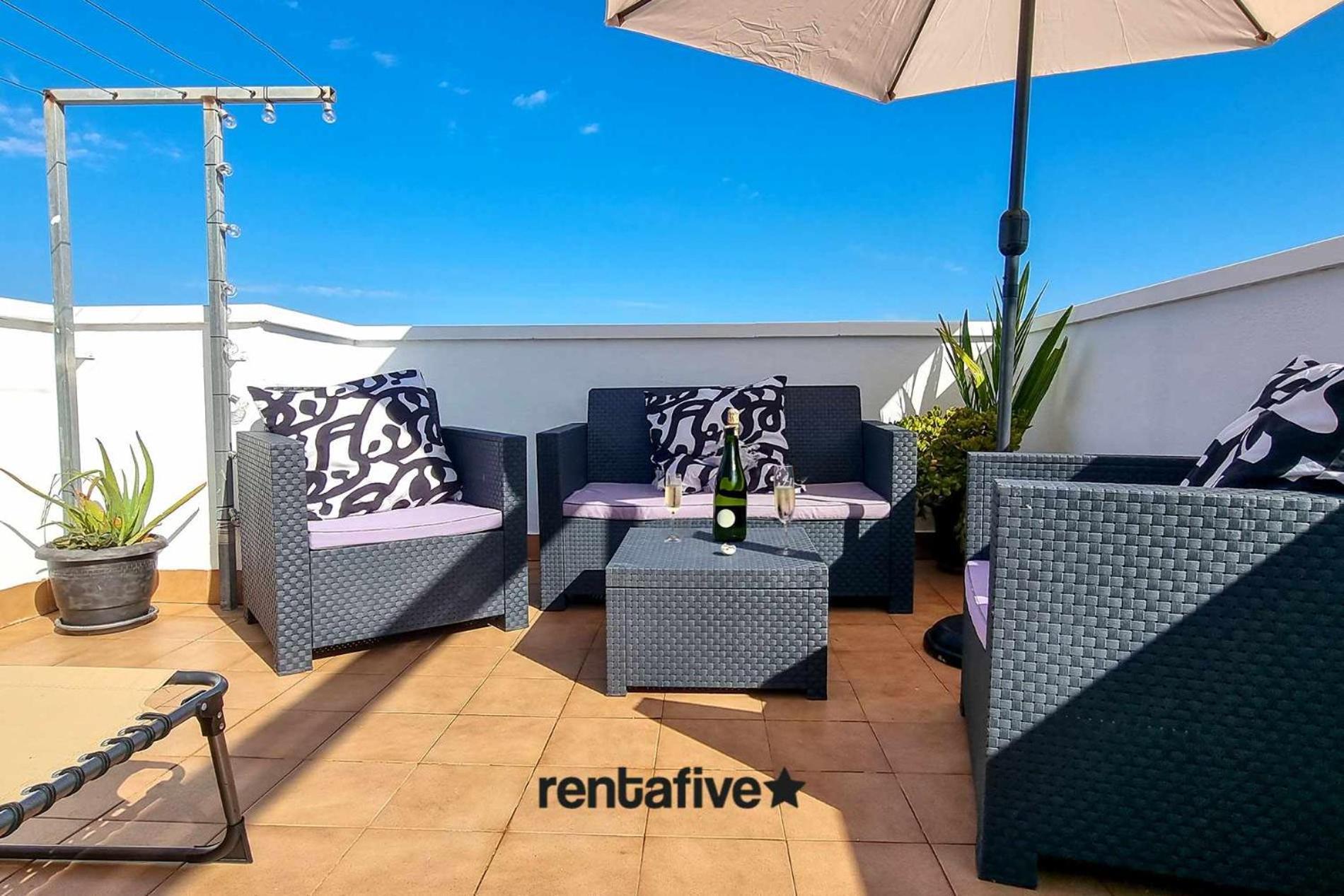Rentafive Apartamento Acuario Piscina Aa 圣波拉 外观 照片
